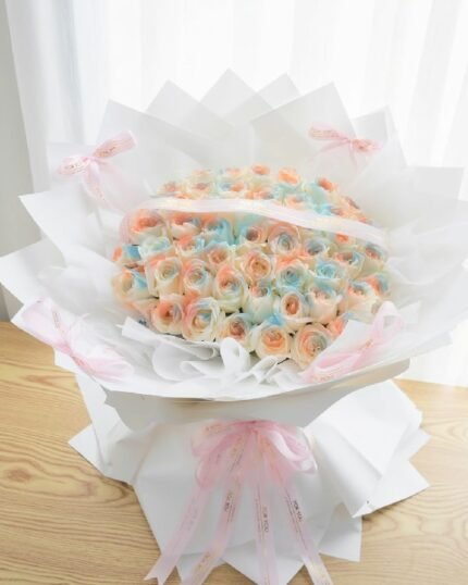 Rainbow Rosette ( New Arrival ) (XL)